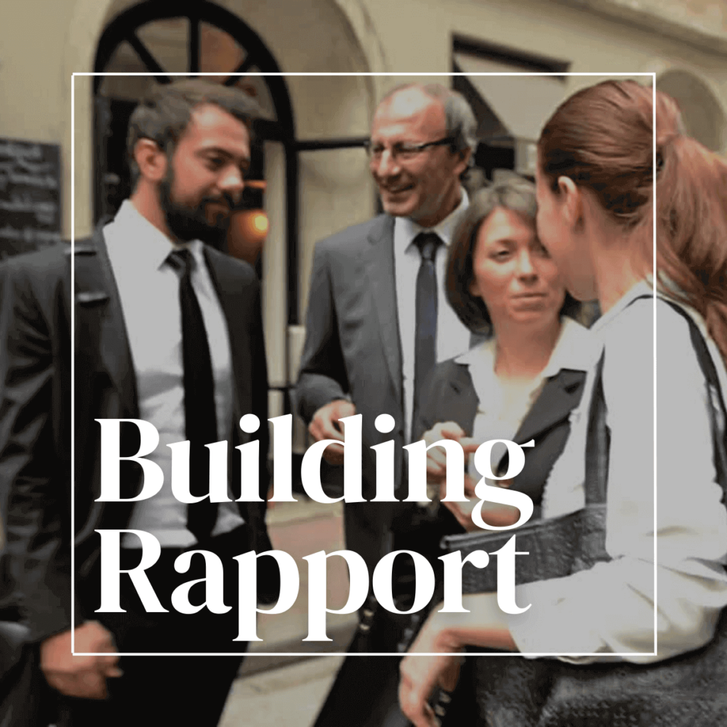 Building rapport